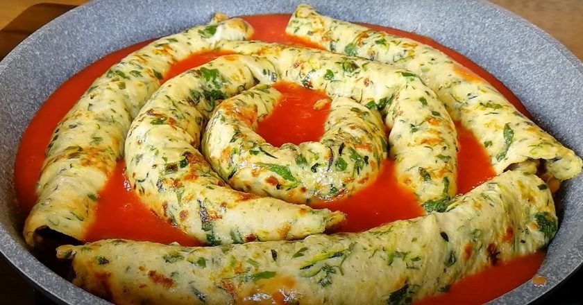 Оригінальна закуска: рулет із кабачка розлітається на "ура"