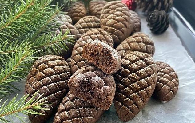 Шоколадне печиво "Шишки" з прянощами